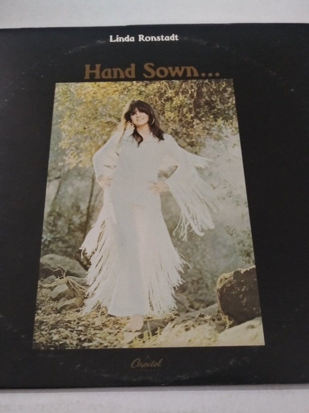 Linda Ronstadt - Hand Sown... Home Grown VG+ Reissue Capitol ST-208 Record 1974